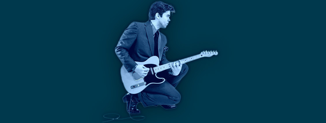 Todd Morgan performing live on stage