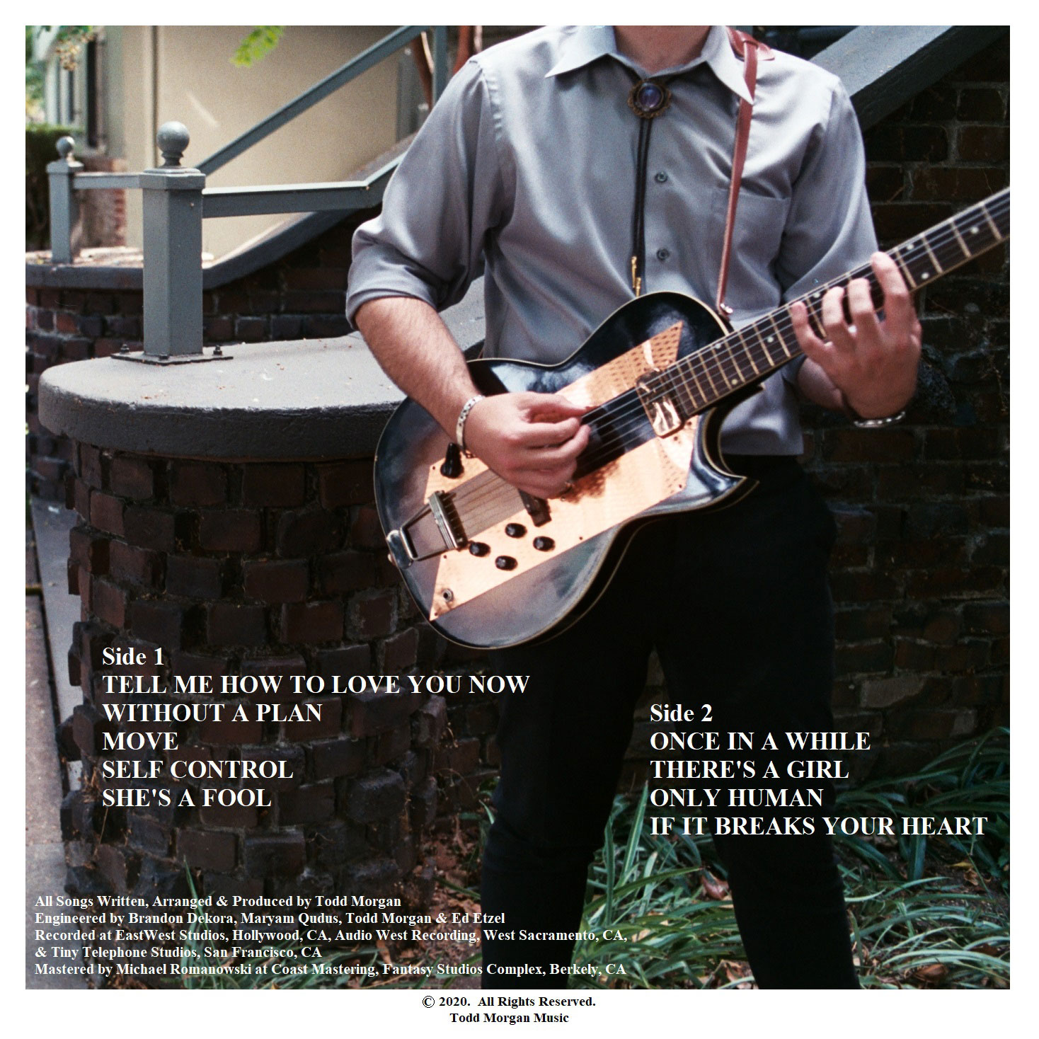 Todd Morgan - Move, Back Cover